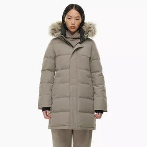Aritzia TNA The Powder Parka - Modern Taupe